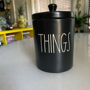 RAE DUNN Things Jar